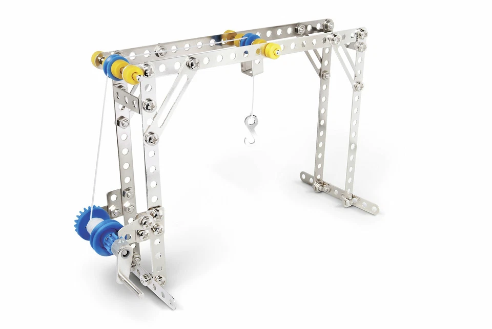 Multi Model Set Eitech 10 Model Metal Construction Building Set C300 - Image 3 of 4