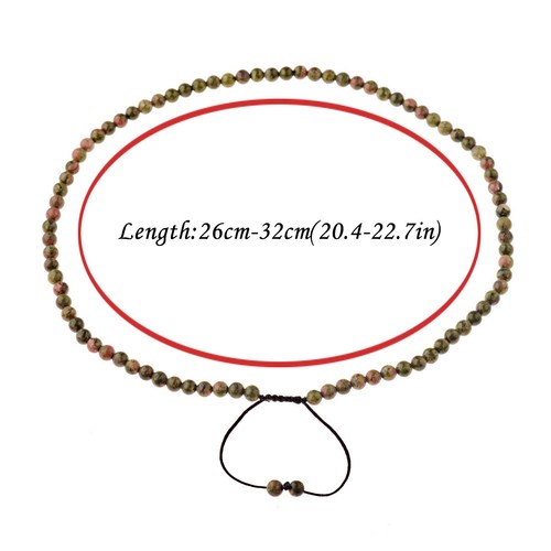 21" Fashion Men Women Lava Tigers Eye Yoga 6mm Bead Necklace Gemstone Bracelets - Picture 48 of 104