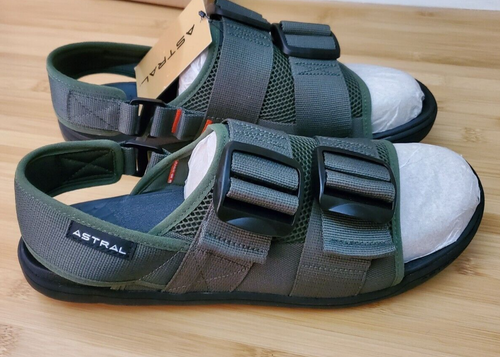 Astral Men's PFD Water Sandals for Rafting, Paddling and SUP Size 11 Cedar Green - 第 1/10 張圖片