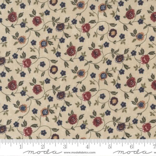 DAFFODILS DRAGONFLIES 40 pc Sample Set Moda Kansas Troubles sew quilting Fabric - Picture 3 of 13