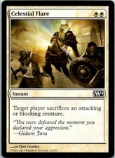 Celestial Flare Magic The Gathering 2014 Card Light Play X1