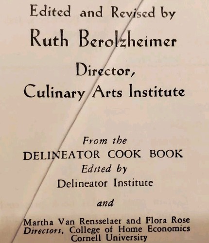THE AMERICAN WOMAN'S COOK BOOK Ruth Berolzheimer 1949 gebunden sehr guter Zustand - Bild 14 von 19