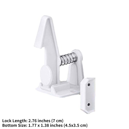Kids Safety Lock Protector Kitchen Cabinet Door Drawer Cupboard Catch GT - Picture 18 of 19