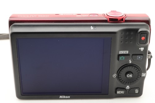Nikon Coolpix S6200 Red 16.0MP Digital Camera in Box From Japan #50438 - Picture 11 of 17
