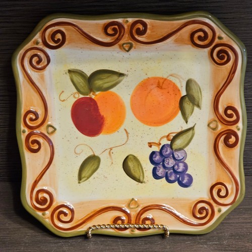 Descatalogado 2002-2004 Tabletas Ilimitadas MEDICI Ensalada Postre/Plato Pastel 8"  - Imagen 4 de 5