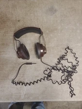 VINTAGE Koss SP-3xc Brown Stereophones Headset Headphones (B412)