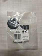 MNG 16213 ORB Oil Rubbed Bronze round cabinet knob backplate
