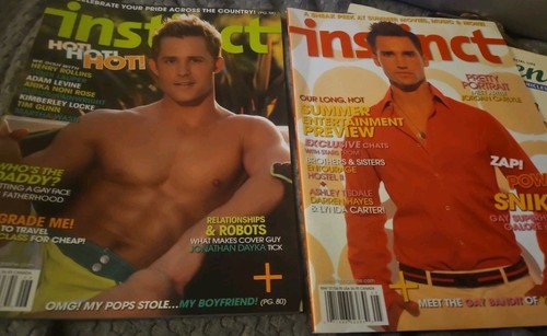 INSTINCT 9 Issues 2007/ 2008 The Gay Men's Magazine Back Issues Very Good - Imagen 4 de 6