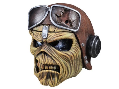 Iron Maiden Eddie Mask Aces High Halloween Costume Accessory Adult Collectible - Picture 3 of 4