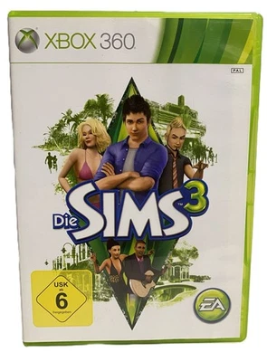 Die Sims 3 Microsoft Xbox 360 Spiel Game mit Anleitung - Bild 1 von 4