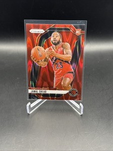 2024-25 Panini Prizm Jamal Shead RC #241 Red Seismic Prizm Color Match! #ed /299
