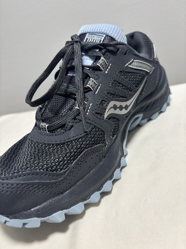 Saucony Excursion TR13 Women’s Size 7.5 Running Trail Hiking Shoes Black/LT Blue - Picture 5 of 9