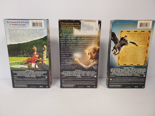 Harry Potter Trilogy - VHS Lot Years 1, 2, 3 (Stone, Secrets, Azkaban) - TESTED - Picture 5 of 24