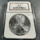 1994 Silver Eagle NGC MS69 (87579)