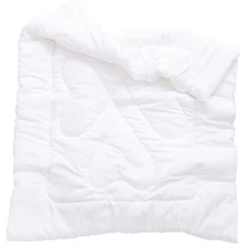 Boys Girls Crib Toddler White Comforter Down Alternative Quilt Fluffy Duvet I...