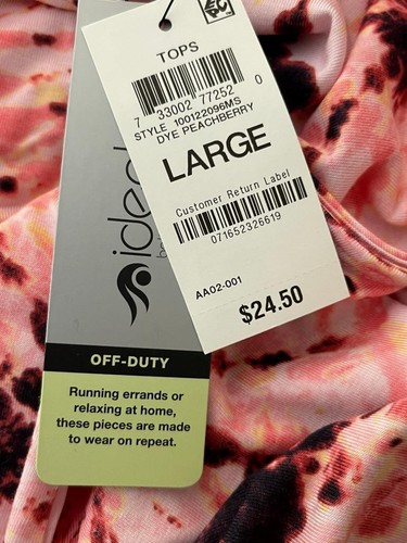 Conjunto grande de ropa deportiva y falda corta Ideology sin mangas Peachberry nuevo con etiquetas - Imagen 7 de 7