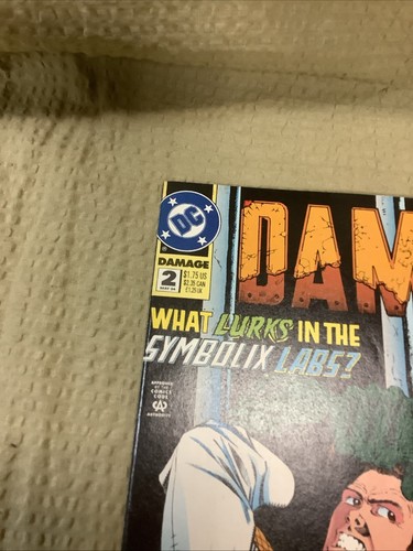 Damage #2 (DC Comics, Mai 1994) eingetütet mit Karton - Bild 4 von 6