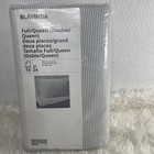 Ikea BLAVINDA Full/Queen Duvet cover and pillowcases, gray stripes - NEW