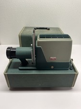 Vintage ARGUS 300 Slide Projector with Case Works great but needs new light bulb