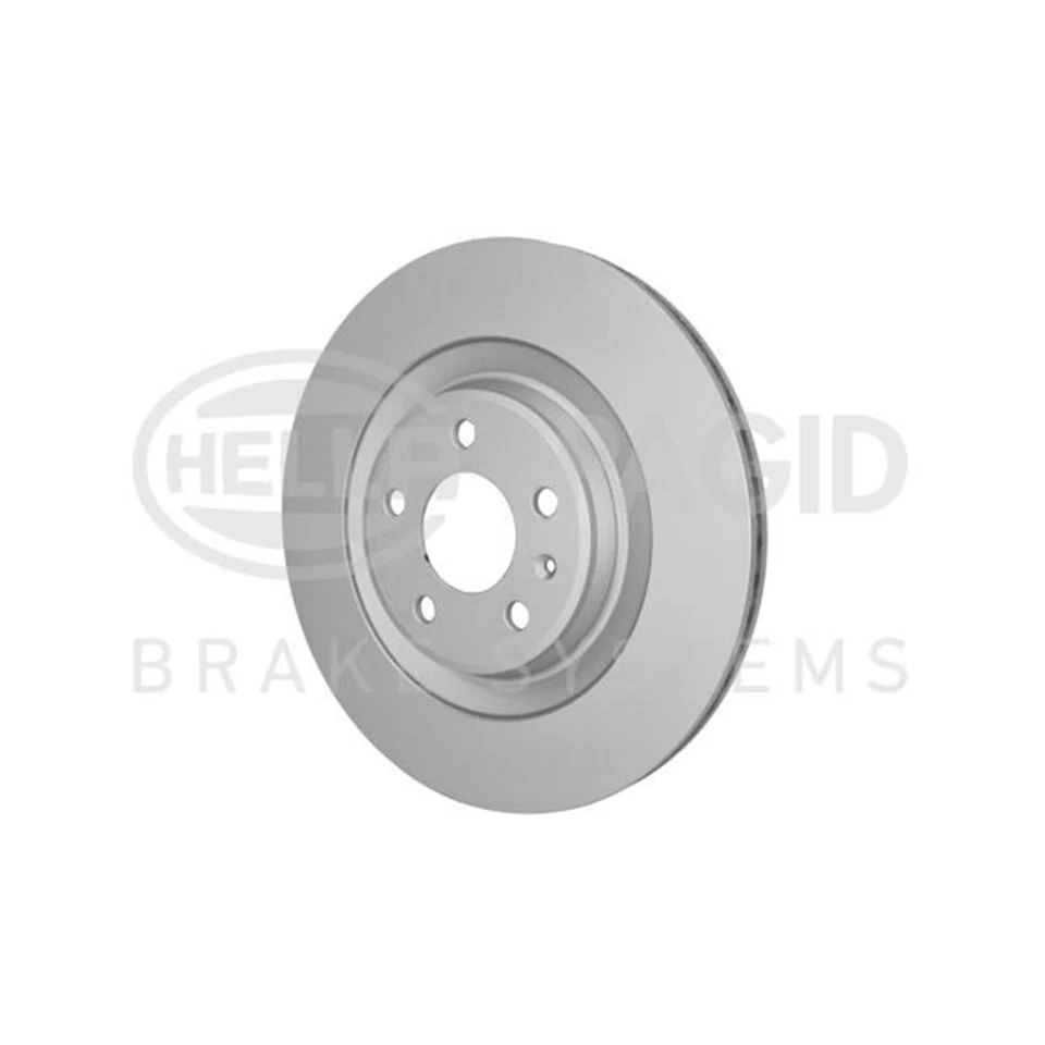 2x HELLA Pagid Dischi Freno Ø330mm Posteriore Adatto per Audi A4 A5 A6 A7 A8 Q5 - Immagine 4 di 4