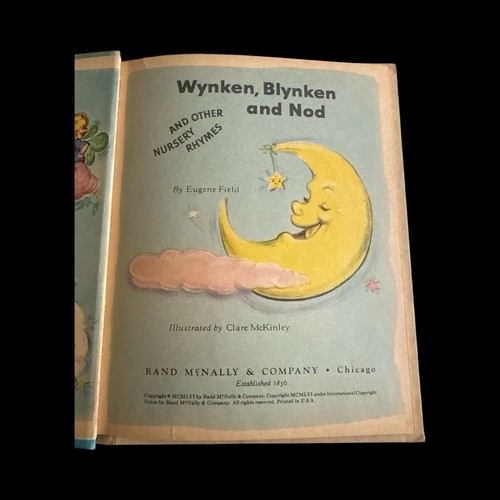 Vintage WYNKEN, BLYNKEN and NOD Rand McNally Elf Book 1956 - Bild 2 von 3