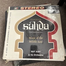 Naif AGBY & His Orchestra Bedouin Sahda LP Audio Fidelity AFSD-6122