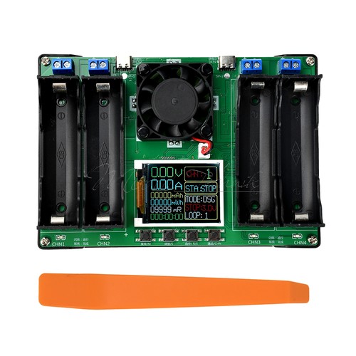 4-Way 18650 Battery Capacity Internal Resistance Tester Auto Charge Discharge - Picture 22 of 43