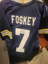 ISAIAH FOSKEY Signed Notre Dame Fighting Irish Custom XL Jersey-JSA Witness COA