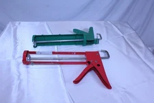  All Metal Caulking Guns 9" Standard Lot of 2