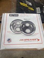 J.w Speaker 12-24v Dot Led High Low Beam Heated Headlight 0556291