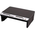 Iris 2-neck IH cooking heater construction unnecessary 1400W 100V legs with blac