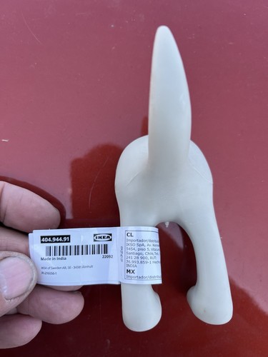 Set of 2 IKEA Dog Tail Butt Wall Hangers Hooks for Leashes Keys Coat - Picture 3 of 3