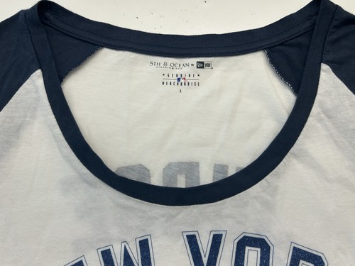 New York Yankees Aaron Judge 5th & Ocean MLB Baseball Shirt Damen LARGE Neu mit Etikett - Bild 8 von 11