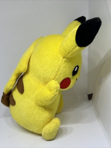 Pokemon Pikachu Plush 8" TOMY Pokémon Wave Yellow Plush Toy - Picture 3 of 5
