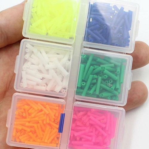 1 BOX FLOAT POLE FISHING RUBBERS FLOAT SELECTION ADAPTORS VARIOUS qual❁UK G5K0 - Picture 5 of 10