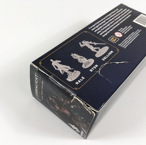 STORMLIGHT Premium RPG Miniaturas NALE RYSN ZELLION Set NUEVO SELLADO Kickstarter - Imagen 3 de 4