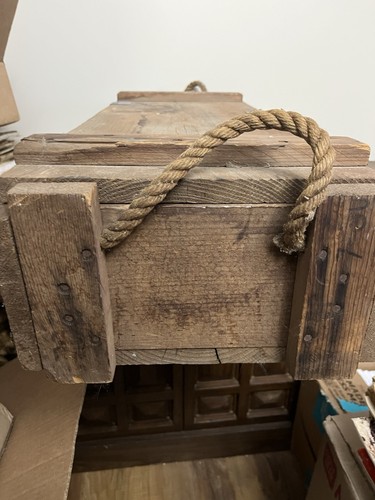 1968 Vietnam-Era 4.2″ HE Mortar Ammo Crate – Commander Box & Lumber Co - Picture 10 of 14