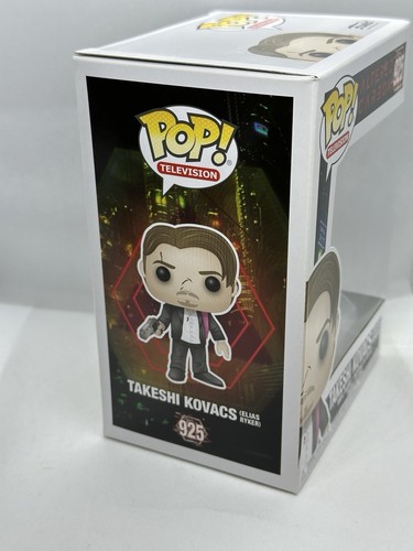 Funko Pop! Set Altered Carbon Takeshi Kovacs (Birth, Elias, Wedge Sleeve) Neu im Karton* - Bild 10 von 16