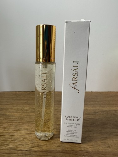 FARSÁLI Rose Gold Skin Mist 50ml 1.7 fl oz Full Sz MSRP $39 New In Box NIB