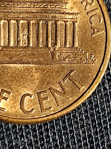 1995 Penny Errors No Mint Mark, Struck Off Center, Die Crack, DDO, DDR, (AU) - Picture 9 of 13