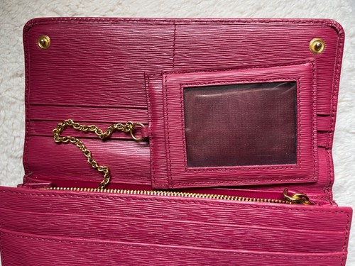 Prada Magenta Long Wallet - Picture 6 of 7