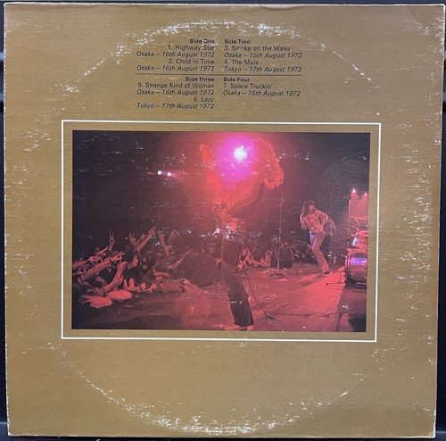 WOW! NM🔥Deep Purple Made in Japan 2LP⭐️’73 US1st LA GF Press Smoke On The Water - Picture 7 of 12