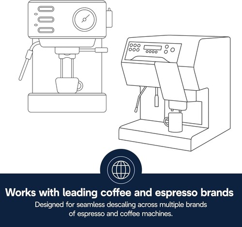 NEW DeLonghi EcoDeCalk Natural Descaler for Coffee Machines 16.90 oz SHIPS FREE - Picture 24 of 24