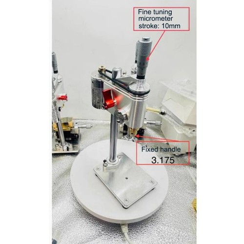 Miniatur Tischbohrmaschine 0,3-4 mm Präzision Uhr Reparatur Werkzeug Tischbohrmaschine mit Drehzahl - Bild 9 von 18