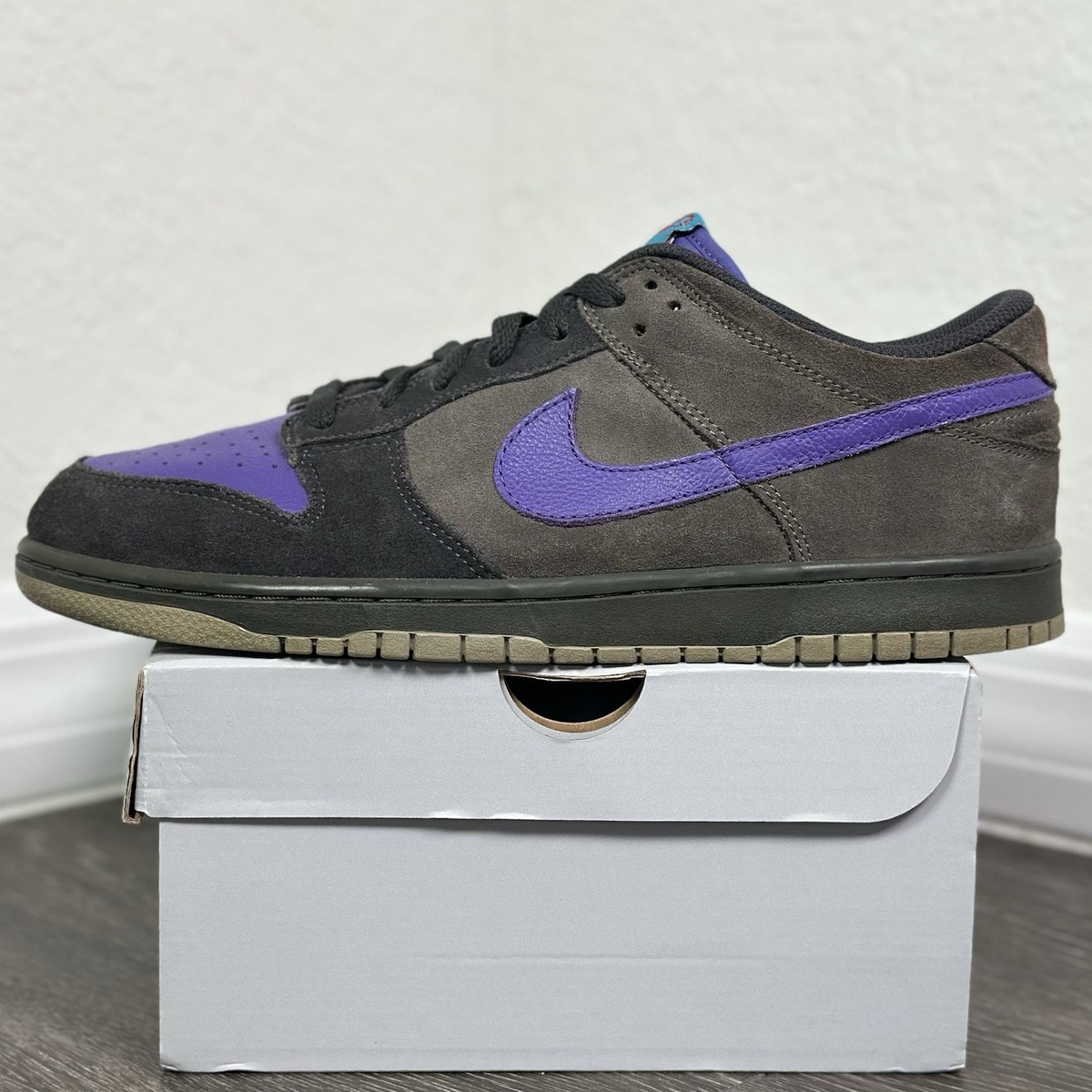 Size 11 - Nike Dunk CL Low Newsprint Varsity Purple