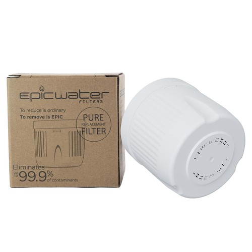 REPLACEMENT FILTER/Compatible with Epic Pure Water Pitcher/Removes Fluoride, ...