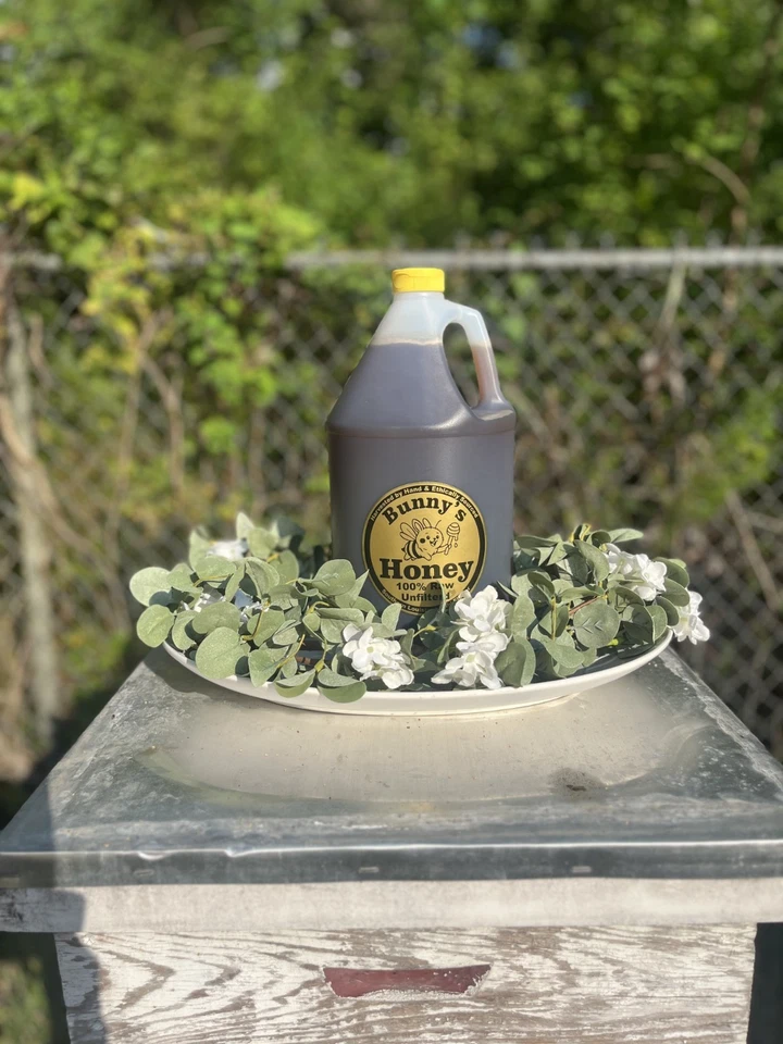 Raw Honey 1 Gallon Fresh Spring 2025 Wildflower Honey  Raw Unfiltered Kosher - Image 4 of 4