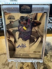 2025 Topps Chrome Black - Autographs Adael Amador #CBA-AA Refractor /199 (AU,...