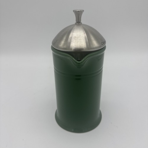 Chantal Ceramic 28 Ounce French Press, Emerald Green - Picture 4 of 8