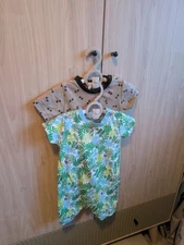Bundle Of 4 Boys Rompers 3-6 Months Gap Mothercare Turtledove